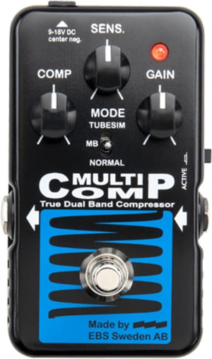 EBS MultiComp Blue Label Bass Compressor Pedal