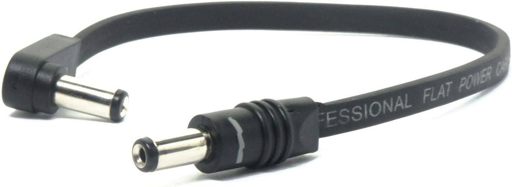EBS DC1-28 90/0 Flat Power Cable, Angle-Straight, 28 Centimeters