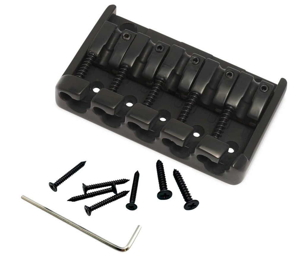 Ibanez B125 5-String Bass Bridge, 2BB4ACA027 - FLAT BLACK