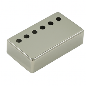 Advanced Plating F-Space Humbucker Pickup Cover (52mm) for Gibson, NICKEL