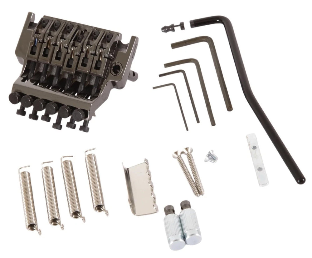 Ibanez EDGE Guitar Tremolo Bridge with 31mm Block, 2ED1R31K - COSMO BLACK