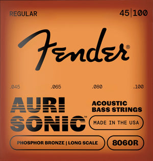 Fender 8060 AuriSonic LONG-SCALE Acoustic Bass Strings - REGULAR 45-100