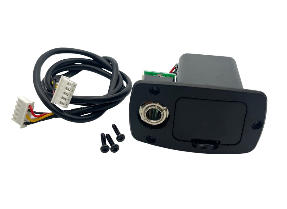 Ibanez Combo 9-Volt Battery Box and 1/4" Jack for AEQ210TF/AEQTTS, 5EJB5Q