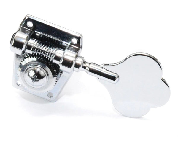 Graph Tech Ratio 5-String 4x1 Clover-Leaf Tuners for Fender Bass, CHROME