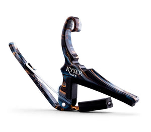 Kyser X Gopherwood Lacquerware Capo for 6-String Acoustic Guitar, KG6GWLA