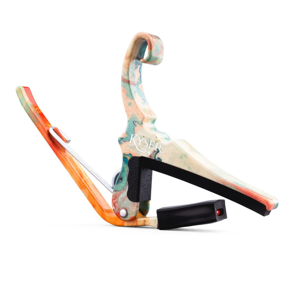 Kyser X Gopherwood Indigo Dyeing Capo for 6-String Acoustic Guitar, KG6GWIDA