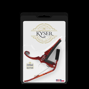 Kyser Quick-Change Capo, Rosewood, for 6-String Acoustic Guitar, USA, KG6RWA