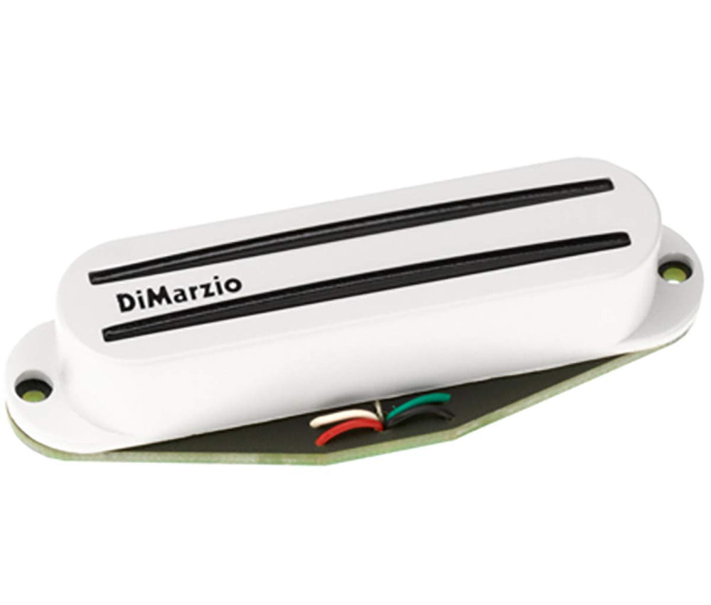 DiMarzio Super Distortion S Strat Humbucker Pickup w/ White Cover, DP218W