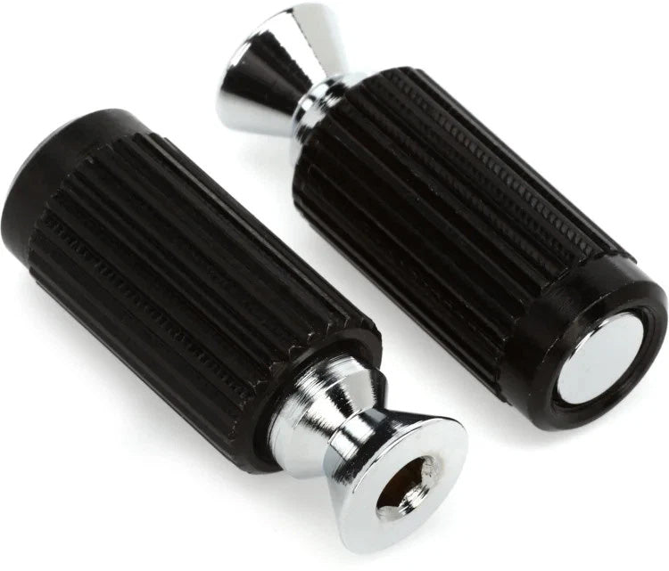 Floyd Rose Original Bridge Mounting Studs & Inserts, Chrome Set of 2, FRBMMSICP