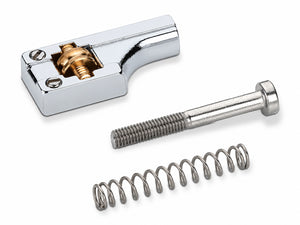 Schaller Germany 3D6 Replacement Roller Bridge Saddle, Chrome, for G/B/High E