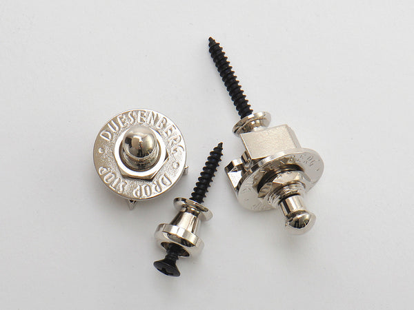 Göldo / Duesenberg Germany Drop Stop Guitar/Bass Strap Lock Set – NICKEL (EPDSN)