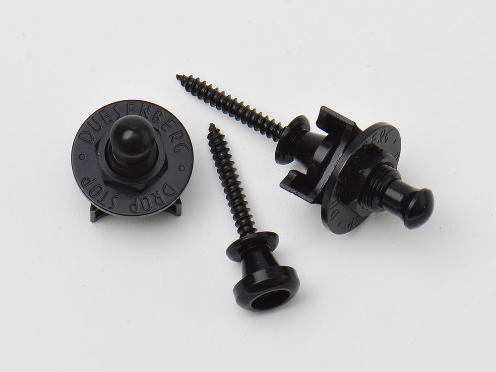 Göldo / Duesenberg Germany Drop Stop Guitar/Bass Strap Lock Set – BLACK (EPDSB)