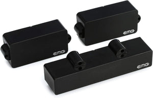 EMG PJ Active Precision/Jazz Bass Pickup Set - BLACK