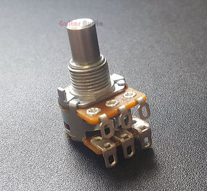 Genuine Fender 500K 3/8" Solid Shaft Pickup Pan Pot for American Deluxe Basses