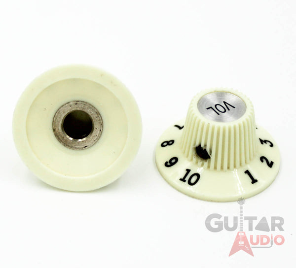 Genuine Fender '65 American Vintage Jazzmaster Hat Knobs Pair Set - 099-2086-000