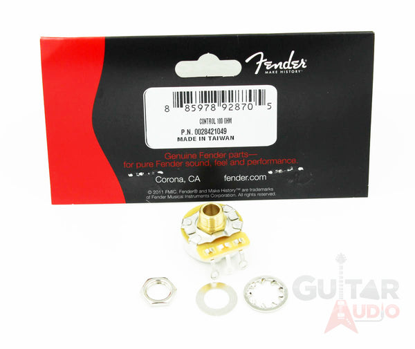 Genuine Fender 100 ohm Chassis-Mount Hum Balance Potentiometer Amplifier Pot