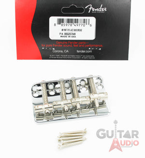 Genuine Fender '75 Vintage Reissue 70s Precision/P Jazz Bass Bridge with Screws