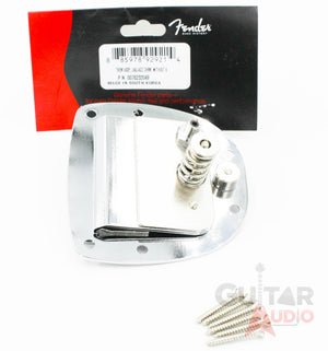 Genuine Fender Classic Player Jazzmaster/Jaguar Tremolo Tailpiece with Screws