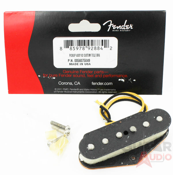 Genuine Fender '62 Custom Tele/Telecaster BRIDGE Pickup - 005-6075-049
