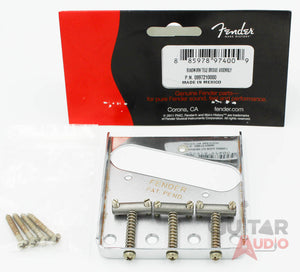 Genuine Fender ROAD WORN Aged Chrome Tele/Telecaster Bridge - 099-7210-000