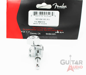 Genuine Fender LEFT-HANDED/LEFTY/REVERSE Locking Strat/Tele Tuners - CHROME