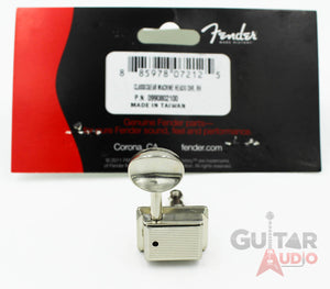 Genuine Fender Classic Gear 2-PIN MOUNT Strat/Tele Machine Head Tuning Keys