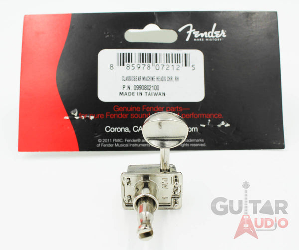 Genuine Fender Classic Gear 2-PIN MOUNT Strat/Tele Machine Head Tuning Keys