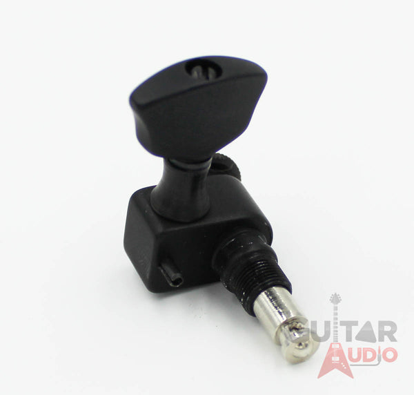 Sperzel 3x3 Trimlok 3 Per Side Locking Guitar Tuners 3+3 Tuning Pegs - BLACK