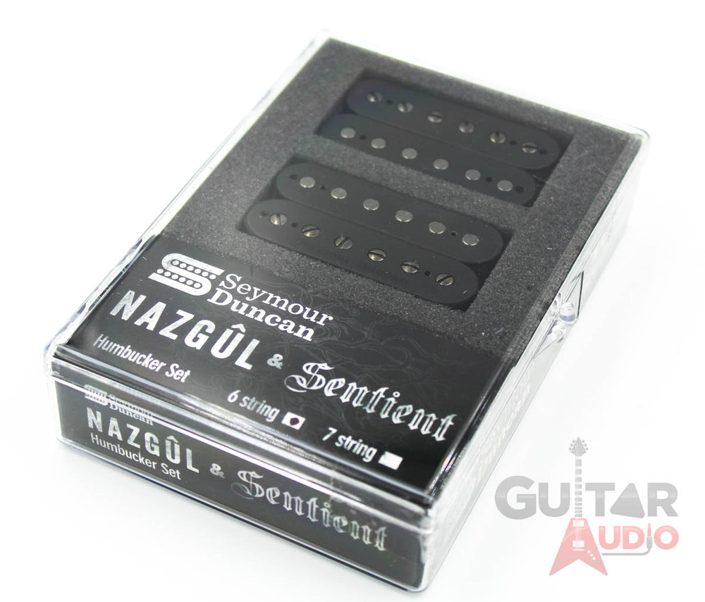 Seymour Duncan Nazgûl & Sentient 6-String Humbucker Guitar Pickups Set - Black
