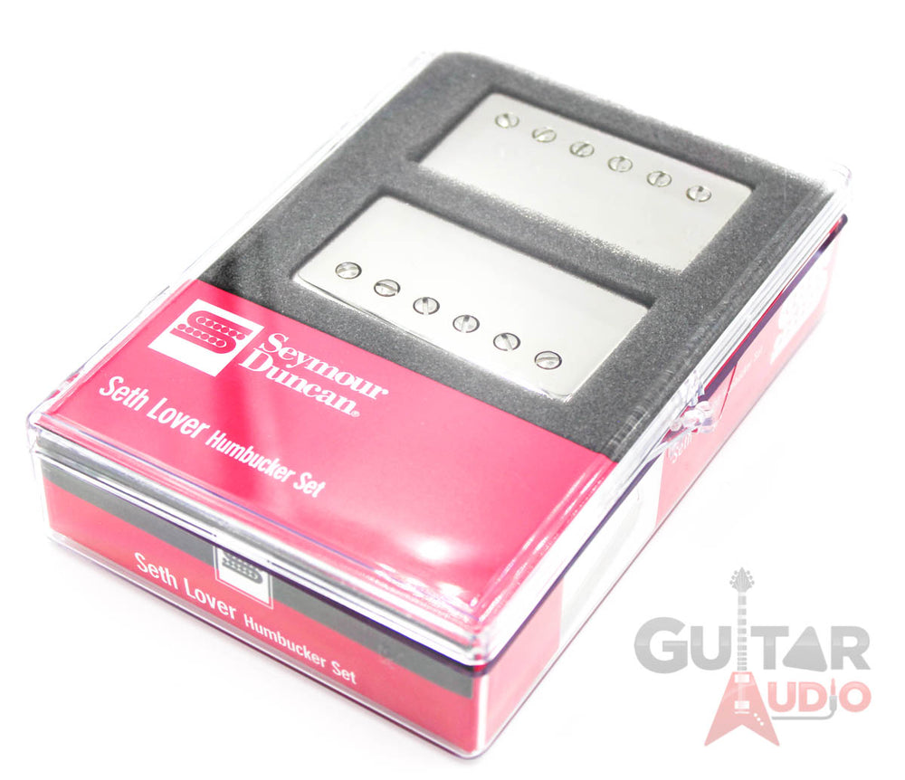 Seymour Duncan SETH LOVER Nickel Humbucker Guitar Pickup Set Pair - 11108-20-NC