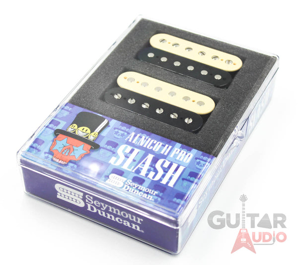 Seymour Duncan Alnico II Pro SLASH SIGNATURE Zebra Guitar Pickups Set Pair