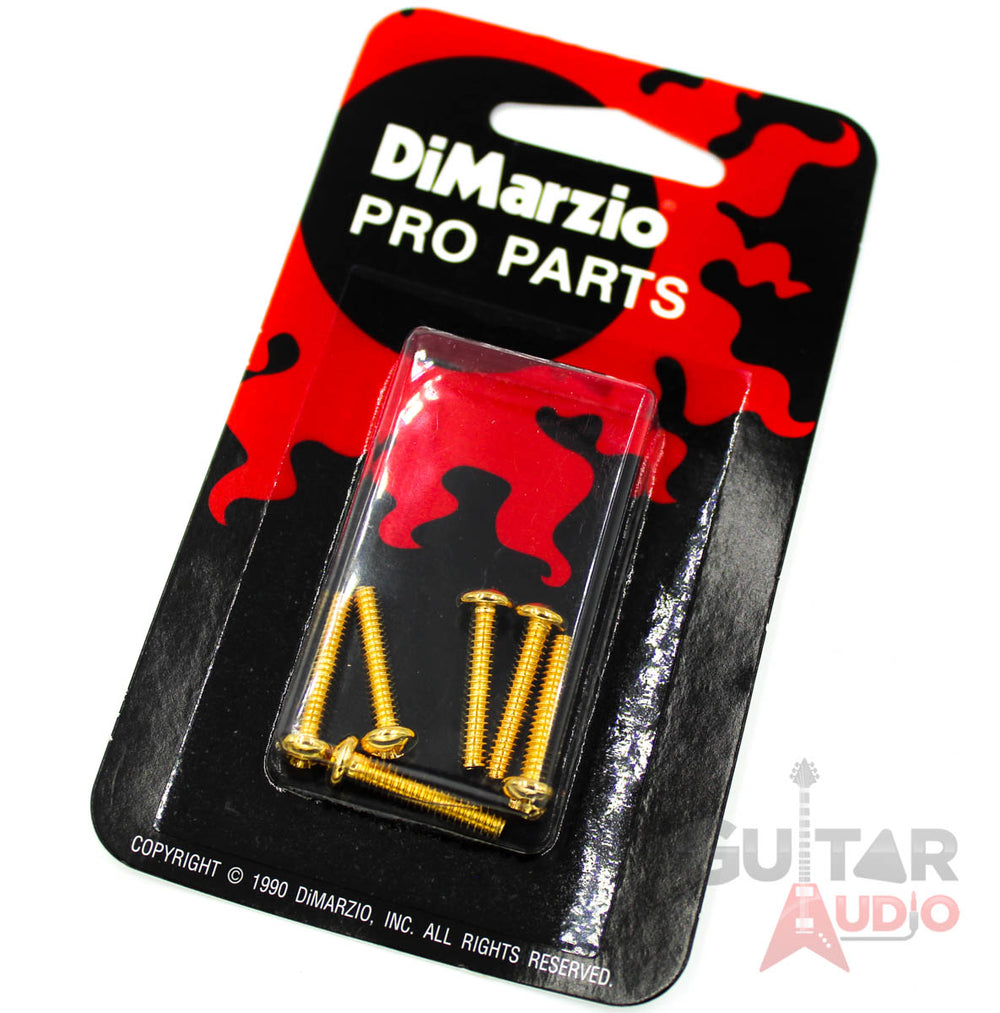DiMarzio GOLD Pickup Height Adjustment Screws for Fender Strat/Tele, Set of 6