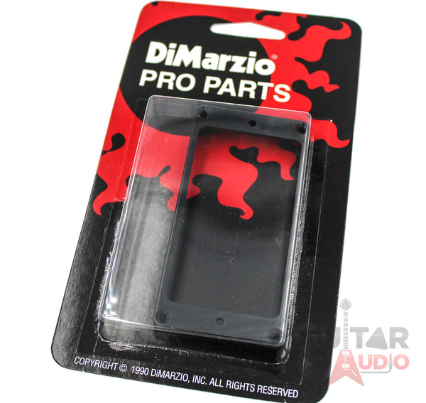 DiMarzio Humbucker Bridge Pickup Slanted, Flat Bottom Mounting Ring - BLACK