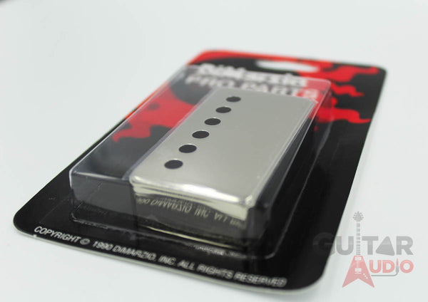 DiMarzio Humbucker Guitar Pickup Cover, Regular Spacing - NICKEL, GG1600N