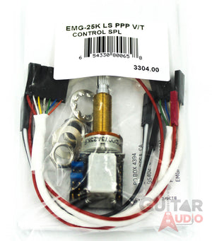 EMG 25k Long Shaft Solderless Push/Pull Control SPLIT SHAFT Pot (3304.00)