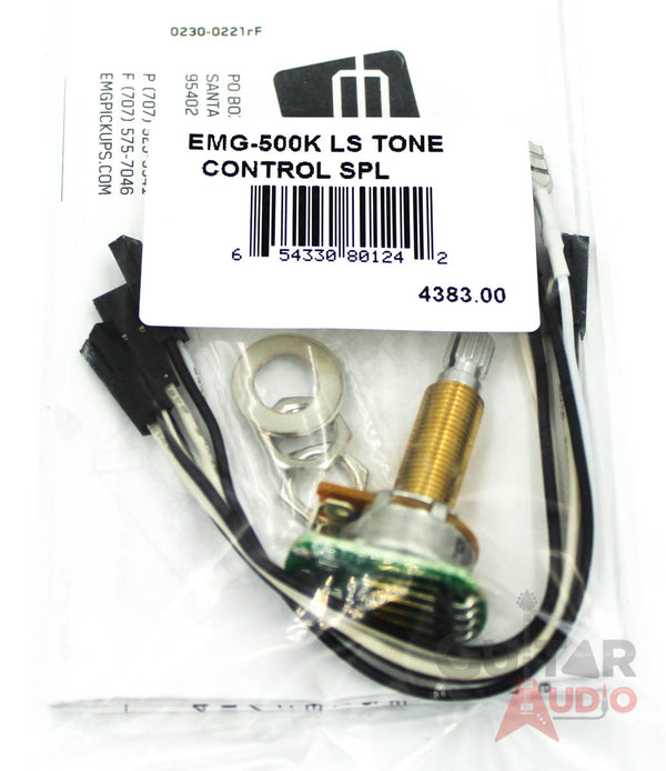 EMG 500k Long Shaft Solderless Tone Control SPLIT SHAFT Pot (4383.00)