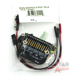 EMG 5-Position Solderless Pickup Switch for Tele/Strat  (6011.00)