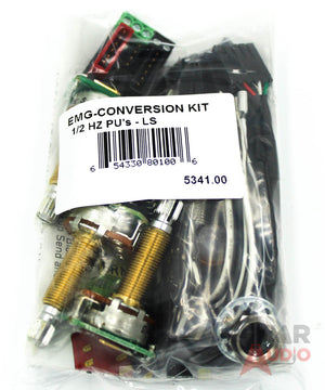 EMG 1 or 2 Pickups HZ Passive Long Shaft Conversion Wiring Kit, 1/2 HZ PU's(5341.00)