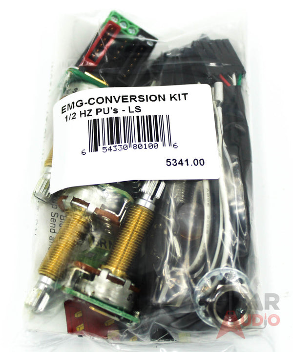 EMG 1 or 2 Pickups HZ Passive Long Shaft Conversion Wiring Kit, 1/2 HZ PU's(5341.00)