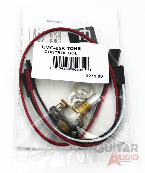 EMG 25k Solderless B124 Tone Control Pot Solid Shaft (3271.00)
