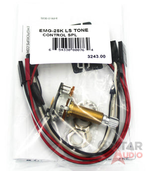 EMG 25k Solderless B124 LONG SPLIT SHAFT Tone Control Pot (3243.00)