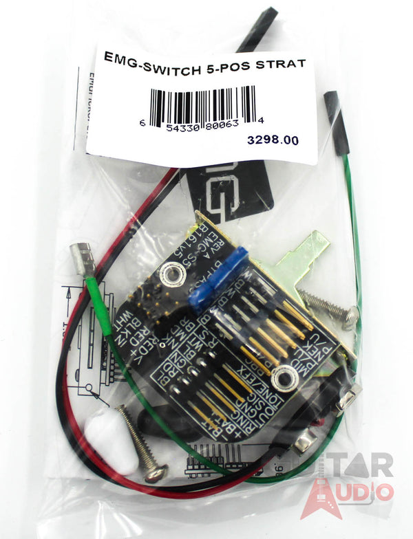 EMG 5-Position Way Solderless Stratocaster Pickup Switch (3298.00)
