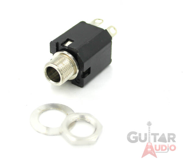 Genuine Fender 1/4" Closed STEREO Guitar Output Jack, SPST 005-8251-049