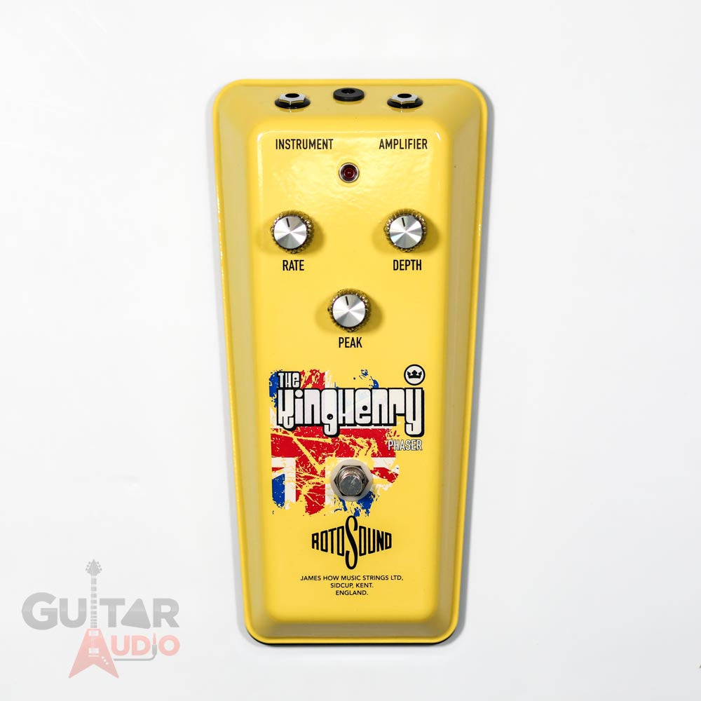 Rotosound RKH1 Vintage Reissue "The King Henry" Phaser Effect Pedal