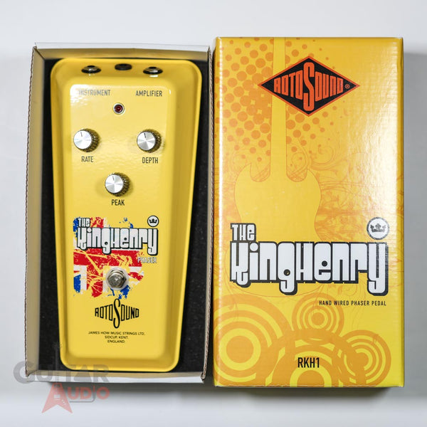 Rotosound RKH1 Vintage Reissue "The King Henry" Phaser Effect Pedal