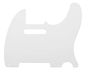 Genuine Fender Pure Vintage '52/'58 Telecaster Guitar Pickguard, Eggshell White
