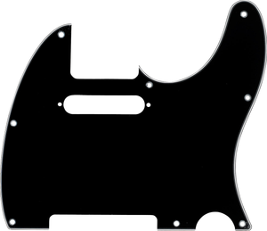 Genuine Fender American Standard Tele/Telecaster 3-Ply Black Guitar Pickguard