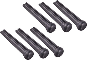 Graph Tech TUSQ Black Acoustic Guitar Bridge Pins, PP-2100-01