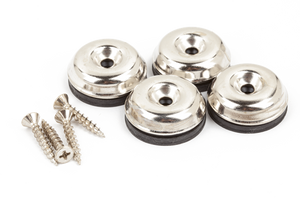 Set of 4 Genuine Fender Sphinx Glide Amp/Amplifier Feet - 099-3900-000