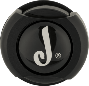 Genuine Jackson J LOGO BLACK Guitar Strat/Tele Straplocks Strap Locks Set